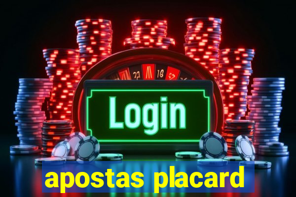apostas placard
